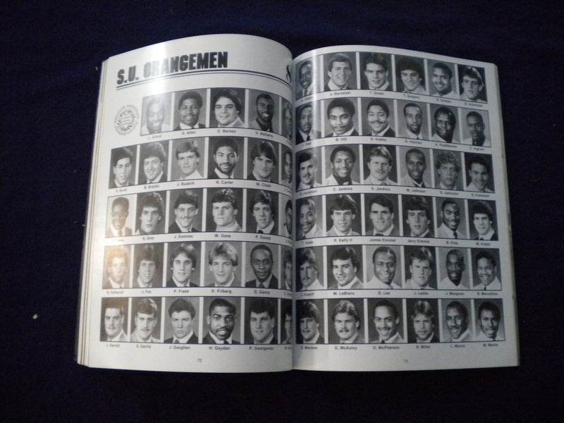1984 SEPTEMBER 22 FOOTBALL PROGRAM - SYRACUSE UNIV VS RUTGERS UNIV - SP 3624P
