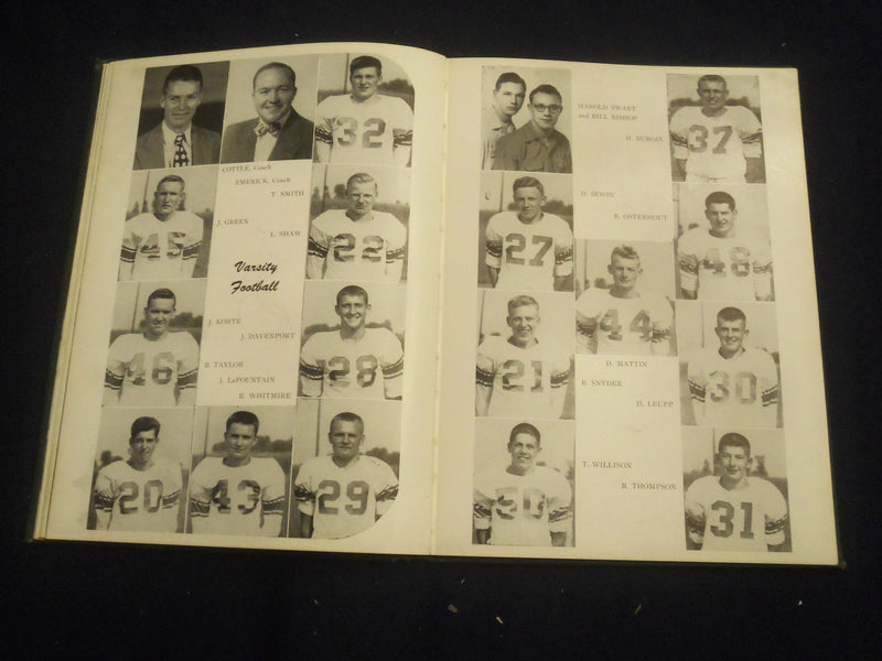 1954 THE DEL-HI DELTA HIGH SCHOOL YEARBOOK - DELTA, OHIO - YB 2753