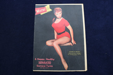 1954 NOVEMBER 28 NY MIRROR MAGAZINE - GLORIA DE HAVEN COVER - E 22549