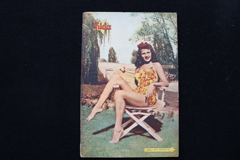 1942 JUNE 1 YILDIZ - TURKISH MAGAZINE - RITA HAYWORTH COVER - E 26072