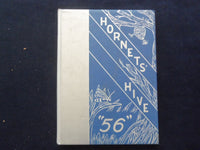 1956 THE HORNETS' HIVE WHITE SULPHUR SPRINGS (MT) HIGH SCHOOL YEARBOOK - YB 3225
