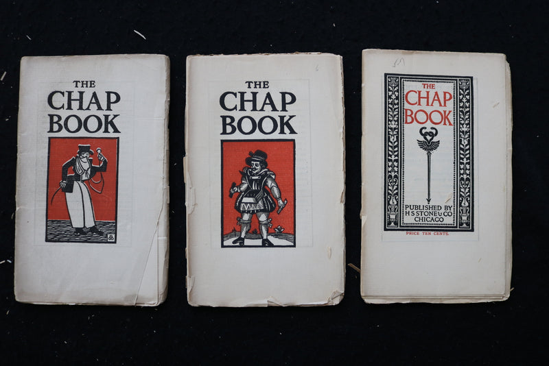 1894-1896 THE CHAP BOOK - SEMI-MONTHLY - LOT OF 38 - O 3717