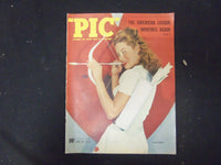 1942 FEBRUARY 17 PIC MAGAZINE - DONA DRAKE COVER - NICE PHOTOS INSIDE - ST 4055