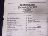 1926 FEBRUARY BUILDING AGE MAGAZINE - GREAT ADS & PHOTOS - ST 2946