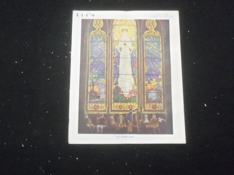 1916 SEPTEMBER 21 LIFE MAGAZINE - THE PATRON SAINT - L 763Y