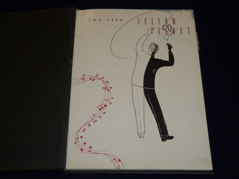 1954 THE YELLOW JACKET RANDOLPH-MACON COLLEGE YEARBOOK - ASHLAND VA - YB 748