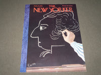 1951 FEBRUARY 24 NEW YORKER MAGAZINE FRONT COVER ONLY - GREAT ART FOR FRAMING