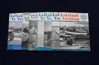 1950-1953 LAKELAND YACHTING MAGAZINE - LOT OF 8 - O 3576
