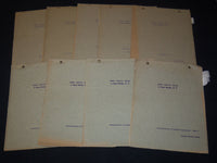 1915 MODERN SURGICAL NURSING BY EUGENE UNDERHILL, M. D. - 9 PARTS - O 3638D