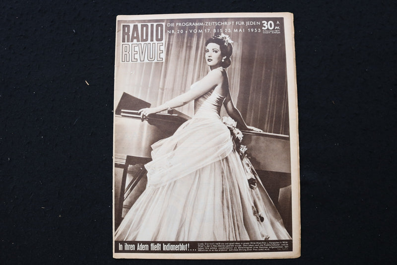 1953 MAY 23 RADIO REVUE MAGAZINE - LINDA DARNELL COVER - E 25091