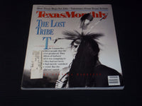1989 FEBRUARY TEXAS MONTHLY MAGAZINE - THE COMANCHES FRONT COVER - E 7435