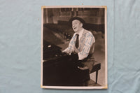 JIMMY DURANTE 8X10 AUTOGRAPHED PHOTOS - LOT OF 2 - K 3328