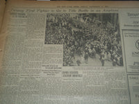 1926 SEPT 24 NEW YORK TIMES - TUNNEY WINS CHAMPIONSHIP BEATS DEMPSEY - NT 7563