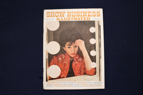 1961 OCT 31 SHOW BUSINESS ILLUSTRATED MAGAZINE - JUDY GARLAND COVER - E 18223