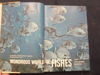 1969 WONDEROUS WORLD OF FISHES HARDCOVER BOOK -NATIONAL GEOGRAPHIC SOC.- KD 8270