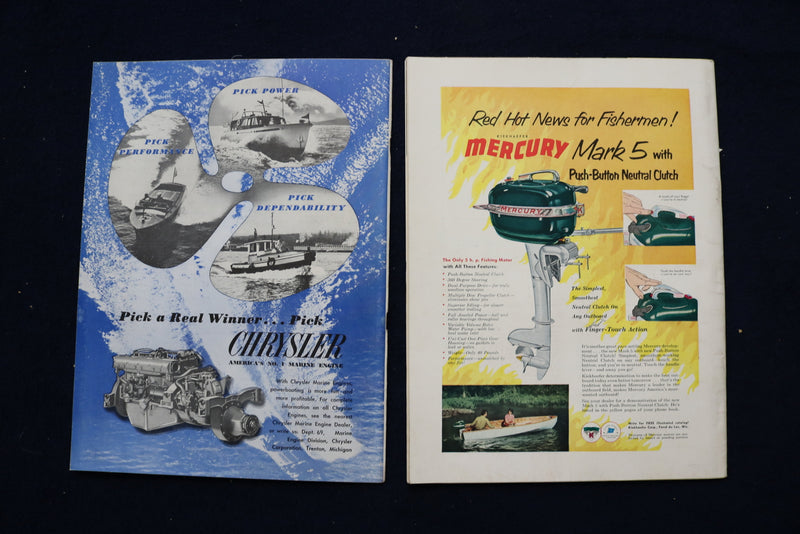 1950-1953 LAKELAND YACHTING MAGAZINE - LOT OF 8 - O 3576