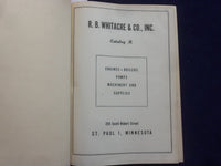 1945 R.B. WHITACRE & CO. INC. HARDCOVER SUPPLIES CATALOG - ST. PAUL, MN - R 98F