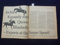 1961 DEC 10 FAMILY WEEKLY MAGAZINE SECTION-JACKIE KENNEDY-QUEEN ELIZABETH-J 9807