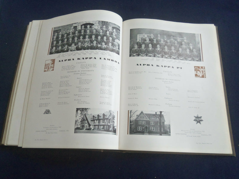 1936 THE ILLIO UNIVERSITY OF ILLINOIS YEARBOOK - URBANA-CHAMPAIGN, IL - YB 2769