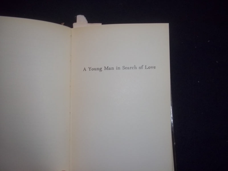 1978 A YOUNG MAN IN SEARCH OF LOVE HARDCOVER BOOK-ISAAC SINGER- 1ST ED.- KD 8152