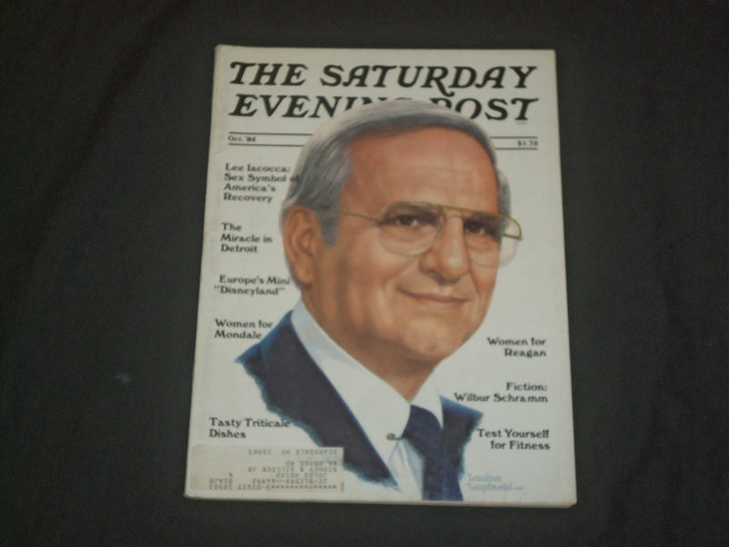 1984 OCTOBER THE SATURDAY EVENING POST MAGAZINE - LEE IACOCCA COVER - B 1079