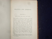 1872-73 JUVENAL-PLAUTIS HARDCOVER BOOK BY L. COLLINS & W. WALFORD - KD 9125