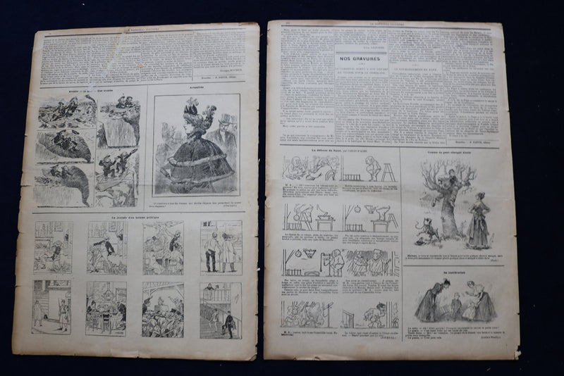 1898-1906 L'ILLUSTRE NATIONAL MAGAZINE - FRENCH - LOT OF 15 - O 3657