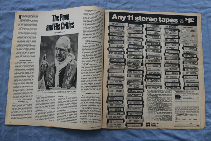 1973 JAN 14 PARADE SUNDAY CALL-CHRONICLE - ALLENTOWN, PA -SAN FRANCISCO- NP 8491