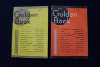 1933 THE GOLDEN BOOK MAGAZINE - LOT OF 8 - O 3457