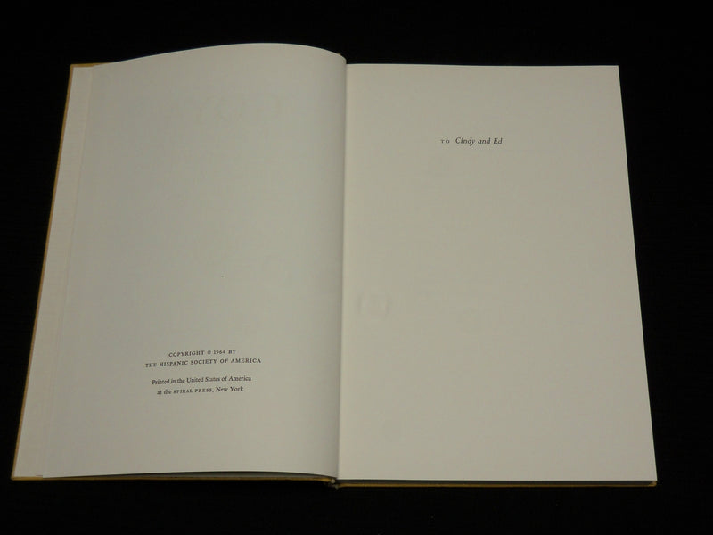 1964 GOYA AND HIS SISTERS HARDCOVER BOOK - 90 PLATES - KD 7503