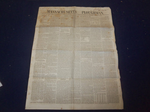 1846 SEPTEMBER 12 MASSACHUSETTS PLOUGHMAN - SIR WALTER SCOTT MONUMENT - NP 5129