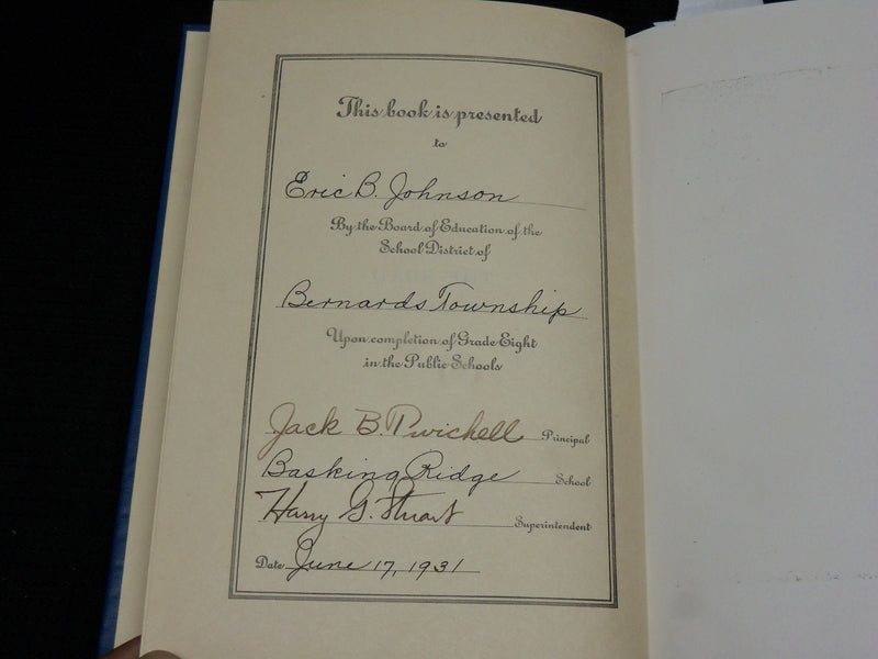 1928 THE ROAD TO LIBERTY HARDCOVER BOOK BY HERMANN HAGEDORN - KD 7291