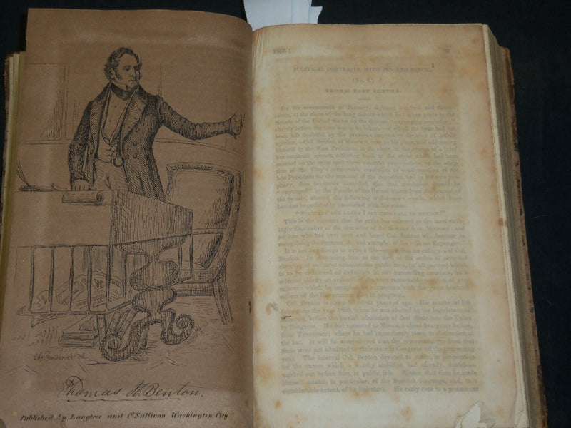1837 UNITED STATES MAGAZINE & DEMOCRATIC REVIEW VOLUME - HAWTHORNE - KD 5932