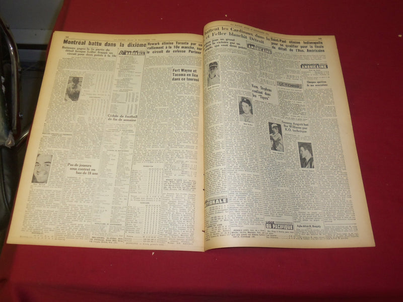 1945 SEP 20 LA PATRIE NEWSPAPER -FRENCH-LES ANGLAIS SEVERES POUR JAPONAIS - 1890