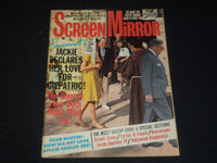 1970 JULY SCREEN MIRROR MAGAZINE - JACQUELINE KENNEDY COVER - E 14300