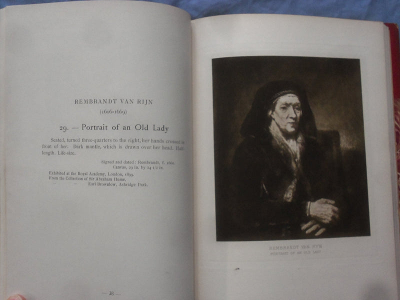 1900 SEDELMEYER GALLERY 100 PAINTINGS OLD MASTERS HARDCOVER CATALOGUE - KD 9360