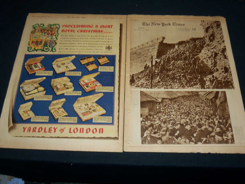 1937 DECEMBER 5 NEW YORK TIMES ROTO PICTURE SECTION - JOSEF HOFMANN - NT 9389