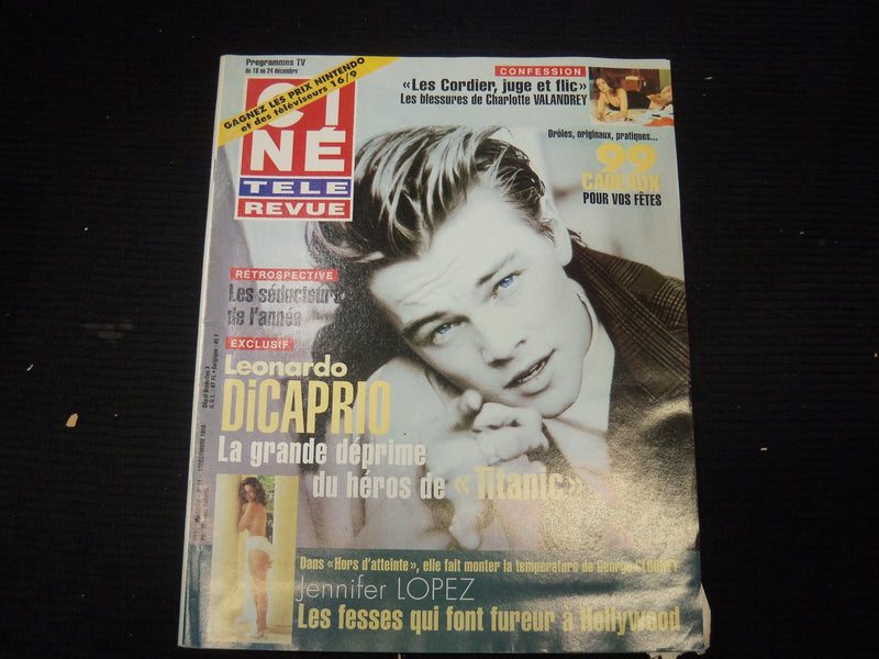 1998 DECEMBER 17 CINE TELE-REVUE FRENCH MAGAZINE - LEONARDO DICAPRIO - E 24717