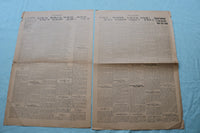 1918 THE CADUCEUS VICHY (FRANCE) HOSPITAL NEWSPAPER - LOT OF 2 - NP 9067
