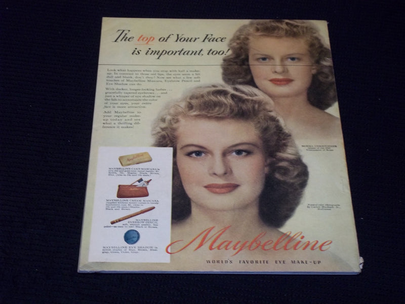 1947 OCTOBER SCREEN GUIDE MAGAZINE - RITA HAYWORTH FRONT COVER - E 14821