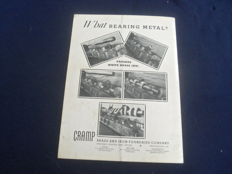 1937 JULY BALDWIN LOCOMOTIVES MAGAZINE - GREAT COVER AND PHOTOS - SP 6482J