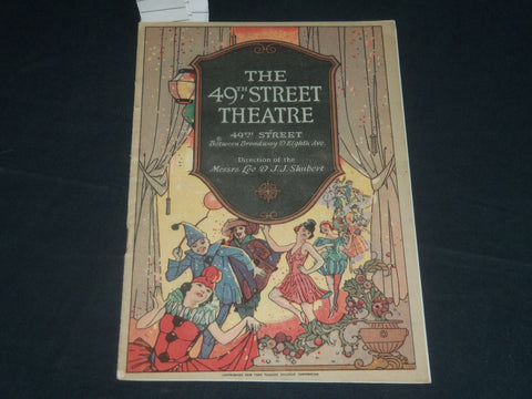 1923 GIVE AND TAKE - 49TH ST. THEATRE PROGRAM - NEW YORK - J 5690