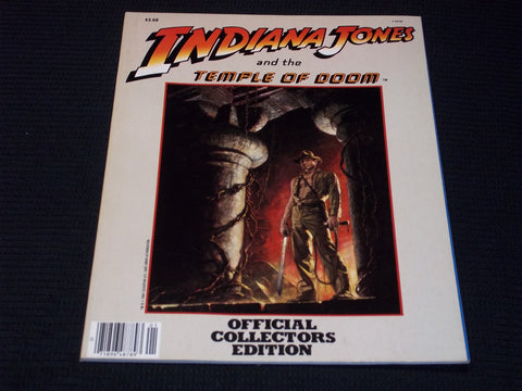 1984 INDIANA JONES & THE TEMPLE OF DOOM MAGAZINE - HARRISON FORD - E 13841