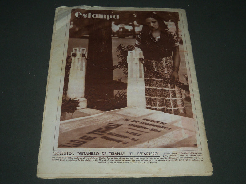 1932 OCTOBER 29 ESTAMPA REVISTA GRAFICA SPANISH MAGAZINE - NICE PHOTOS - J 2203