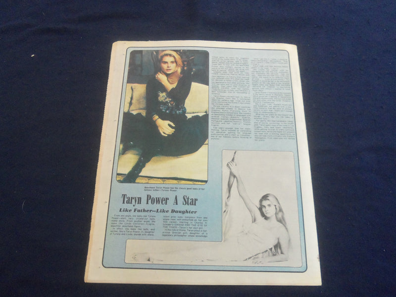 1976 MARCH 14 MODERN PEOPLE NEWSPAPER - LIZ TAYLOR & HENRY WYNBERG - NP 5693