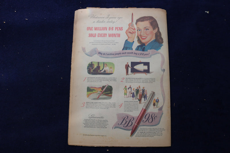 1948 FEB 22 AMERICAN WEEKLY MAGAZINE-BARBARA STANWYCK-CATHERINE GREAT  - E 22688