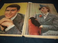 1940'S MOVIE STAR SCRAPBOOK - STEWART - TURNER - 12A