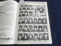 1980 NOV 8 FOOTBALL PROGRAM -STANFORD UNIV VS USC -JOHN ELWAY-M. ALLEN- SP 1214C