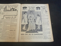 1937 MAY 12 DAILY MIRROR NEWSPAPER - LONDON - OUR KING, QUEEN, CROWN - NP 5752
