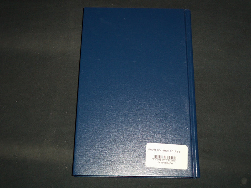 1995 FROM BOLSHOI TO BE'ER SHEVA SCIENTISTS TO STREET SWEEPERS BOOK - KD 4671M